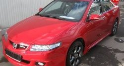 5 899 р. Пороги накладки Mugen Style рестайлинг Honda Accord 7 CL седан дорестайлинг (2002-2005) (Неокрашенные)  с доставкой в г. Кемерово. Увеличить фотографию 2
