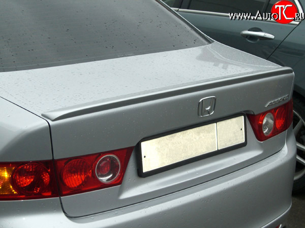 4 599 р. Дефлектор (спойлер) Elegance Honda Accord 7 CL седан дорестайлинг (2002-2005) (Неокрашенный)  с доставкой в г. Кемерово
