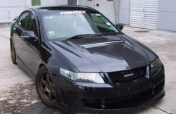 5 899 р. Пороги накладки Mugen Style дорестайлинг Honda Accord 7 CL седан дорестайлинг (2002-2005) (Неокрашенные)  с доставкой в г. Кемерово. Увеличить фотографию 3