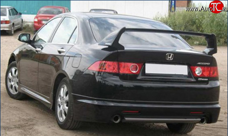 7 799 р. Антикрыло Mugen Style  Honda Accord  7 CL (2002-2005) седан дорестайлинг (Неокрашенный)  с доставкой в г. Кемерово