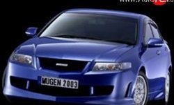 15 999 р. Передний бампер Mugen Style Honda Accord 7 CL седан дорестайлинг (2002-2005) (Без сетки, Неокрашенный)  с доставкой в г. Кемерово. Увеличить фотографию 3