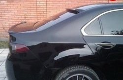 5 099 р. Накладка крышки багажника Elegance (липспойлер) Honda Accord 8 CU седан дорестайлинг (2008-2011) (Неокрашенный)  с доставкой в г. Кемерово. Увеличить фотографию 4