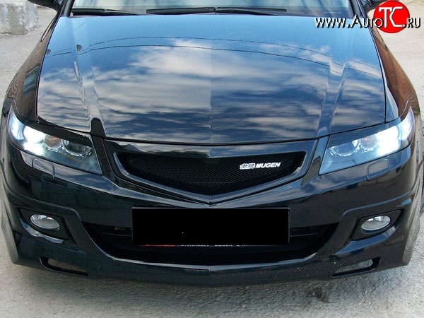 849 р. Реснички Evolution  Honda Accord  7 CL (2002-2008) седан дорестайлинг, седан рестайлинг (Неокрашенные)  с доставкой в г. Кемерово