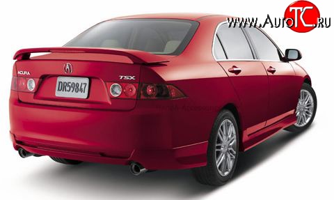 4 699 р. Спойлер Type-s со стоп сигналом  Honda Accord  7 CL (2002-2005) седан дорестайлинг (Неокрашенный)  с доставкой в г. Кемерово