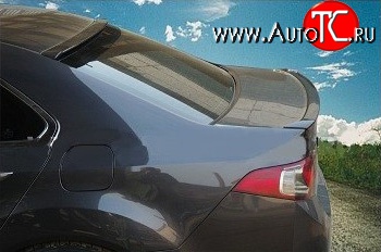 4 199 р. Накладка Elegance Light на заднее лобовое стекло автомобиля  Honda Accord  8 CU (2008-2011) седан дорестайлинг (Неокрашенный)  с доставкой в г. Кемерово