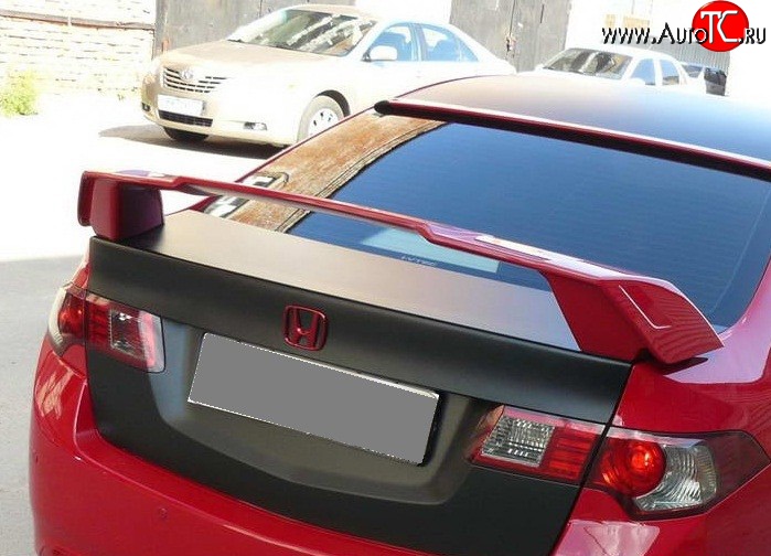 9 049 р. Спойлер RS  Honda Accord  8 CU (2008-2011) седан дорестайлинг (Неокрашенный)  с доставкой в г. Кемерово