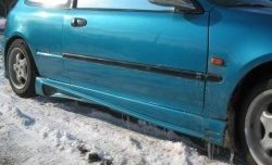 3 449 р. Пороги накладки R-Style Honda Civic EG седан (1992-1995)  с доставкой в г. Кемерово. Увеличить фотографию 2
