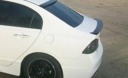 3 899 р. Козырёк на заднее лобовое стекло Mugen Style Honda Civic FD седан дорестайлинг (2005-2008) (Неокрашенный)  с доставкой в г. Кемерово. Увеличить фотографию 3