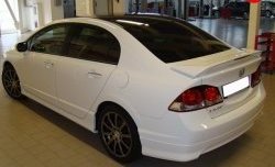 3 699 р. Спойлер Sport  Honda Civic  FD (2005-2011) седан дорестайлинг, седан рестайлинг (Неокрашенный)  с доставкой в г. Кемерово. Увеличить фотографию 2