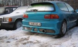 7 999 р. Задний бампер Sport Honda Civic EG седан (1992-1995)  с доставкой в г. Кемерово. Увеличить фотографию 4