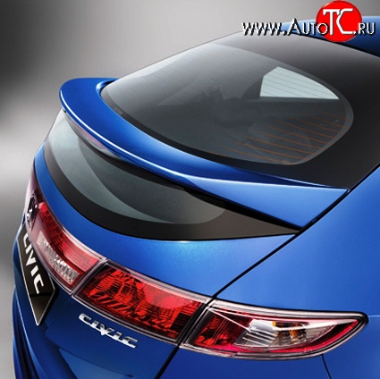 3 899 р. Спойлер Type-R Honda Civic FK,FN хэтчбэк 5 дв. дорестайлинг (2005-2008) (Неокрашенный)  с доставкой в г. Кемерово