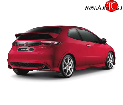 5 799 р. Спойлер Sport Honda Civic FK,FN хэтчбэк 5 дв. дорестайлинг (2005-2008)  с доставкой в г. Кемерово