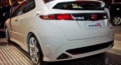 5 799 р. Спойлер Sport Honda Civic FK,FN хэтчбэк 5 дв. дорестайлинг (2005-2008)  с доставкой в г. Кемерово. Увеличить фотографию 2