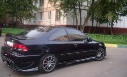 7 519 р. Задний бампер Racing Honda Civic EJ,EK,EM седан дорестайлинг (1995-1998) (кузов: седан)  с доставкой в г. Кемерово. Увеличить фотографию 2