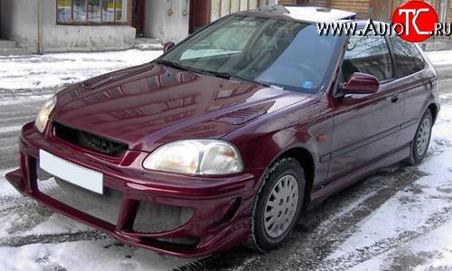 5 049 р. Передний бампер на Honda Civic EJ,EK,EM седан дорестайлинг (1995-1998)  с доставкой в г. Кемерово