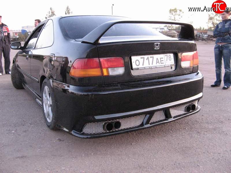 5 499 р. Задний бампер VeilSide Honda Civic EJ,EK,EM седан дорестайлинг (1995-1998)  с доставкой в г. Кемерово