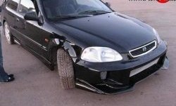 5 049 р. Передний бампер на Honda Civic EJ,EK,EM седан дорестайлинг (1995-1998)  с доставкой в г. Кемерово. Увеличить фотографию 2