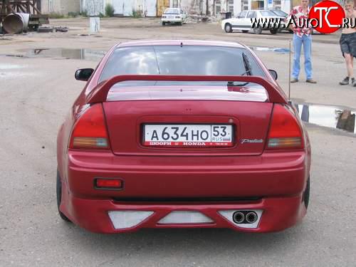 4 999 р. Накладка на задний бампер VeilSide Honda Prelude 4 (1991-1996)  с доставкой в г. Кемерово