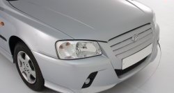 5 099 р. Передний бампер Классик Hyundai Accent 2 LC седан дорестайлинг (ТагАЗ) (1999-2012) (Неокрашенный)  с доставкой в г. Кемерово. Увеличить фотографию 3