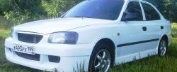 4 699 р. Передний бампер ATH-classic Hyundai Accent 2 LC седан дорестайлинг (ТагАЗ) (1999-2012) (Неокрашенный)  с доставкой в г. Кемерово. Увеличить фотографию 6