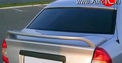 5 249 р. Спойлер Street Hyundai Accent 2 LC седан дорестайлинг (ТагАЗ) (1999-2012) (Неокрашенный)  с доставкой в г. Кемерово. Увеличить фотографию 3