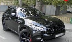 4 399 р. Решётка радиатора Sport  INFINITI FX35  S51 - FX50  S51 (Неокрашенная)  с доставкой в г. Кемерово. Увеличить фотографию 3
