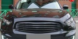 15 999 р. Решётка радиатора Style INFINITI FX50 S51 дорестайлинг (2008-2011) (Неокрашенная)  с доставкой в г. Кемерово. Увеличить фотографию 2