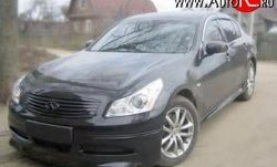 9 799 р. Накладка переднего бампера H Style INFINITI GF35 (2002-2008) (Неокрашенная)  с доставкой в г. Кемерово. Увеличить фотографию 2