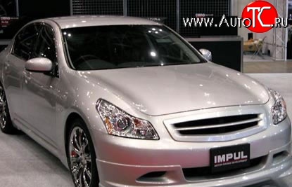 8 149 р. Решётка радиатора IMPUL INFINITI GF35 (2002-2008) (Неокрашенная)  с доставкой в г. Кемерово