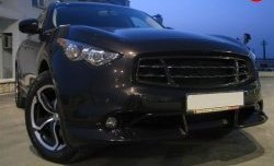 9 299 р. Юбка переднего бампера Diablo INFINITI FX50 S51 дорестайлинг (2008-2011) (Неокрашенная)  с доставкой в г. Кемерово. Увеличить фотографию 3
