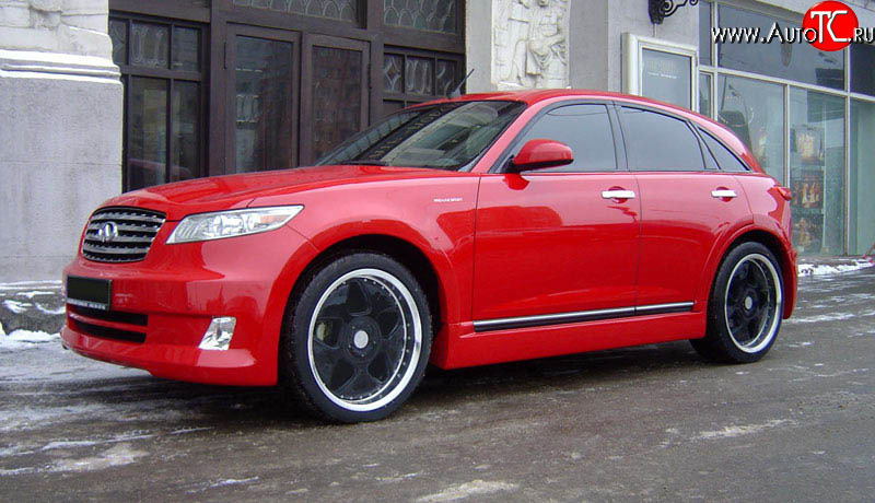 21 099 р. Передние крылья AERO INFINITI FX45 S50 дорестайлинг (2002-2005) (Неокрашенные)  с доставкой в г. Кемерово