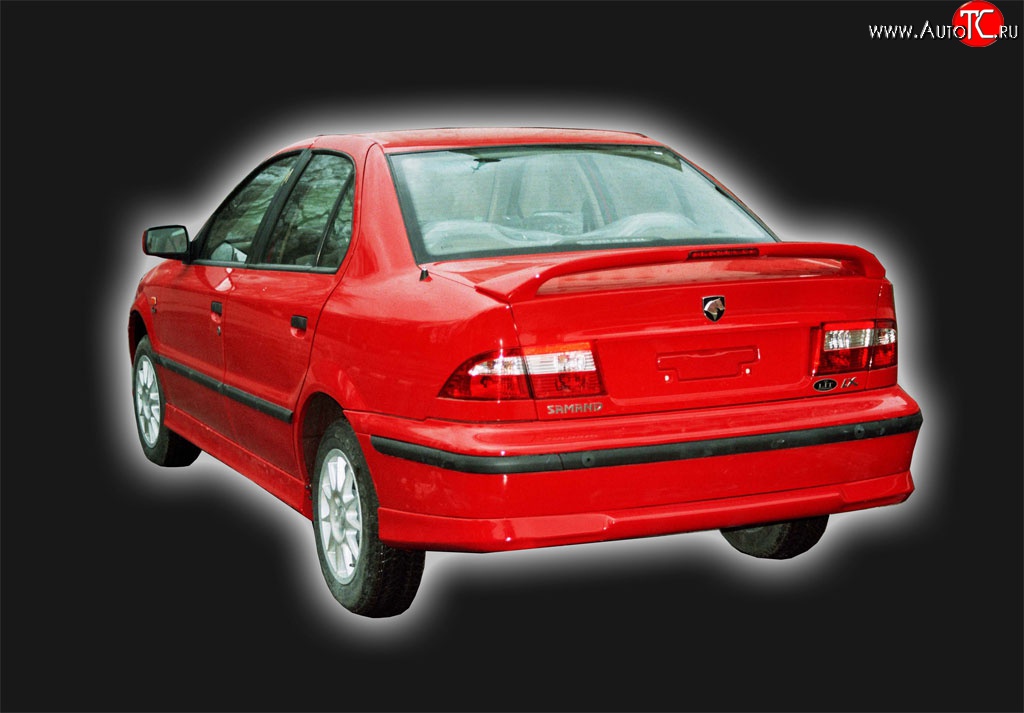 4 249 р. Накладка заднего бампера GT Dynamics Iran Khodro Samand (2003-2022) (Неокрашенная)  с доставкой в г. Кемерово