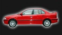 4 249 р. Накладка заднего бампера GT Dynamics Iran Khodro Samand (2003-2022) (Неокрашенная)  с доставкой в г. Кемерово. Увеличить фотографию 2