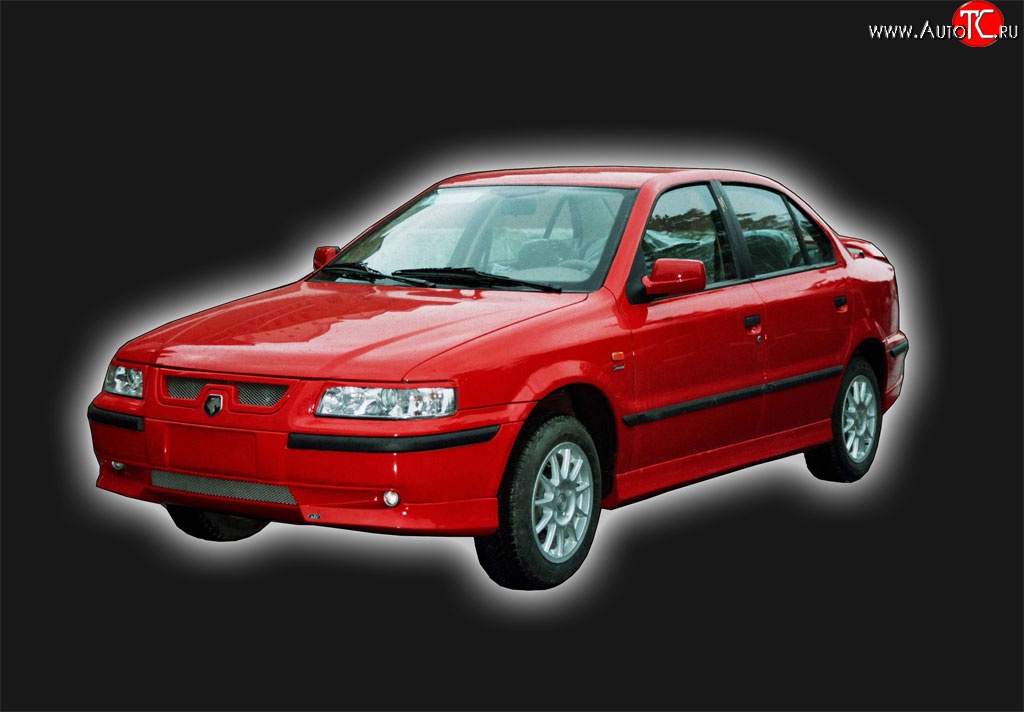 2 549 р. Реснички GT Dynamics Iran Khodro Samand (2003-2022) (Неокрашенные)  с доставкой в г. Кемерово