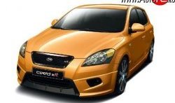 8 699 р. Накладка переднего бампера Khust-Tuning KIA Ceed 1 ED дорестайлинг, хэтчбэк 5 дв. (2006-2010)  с доставкой в г. Кемерово. Увеличить фотографию 5