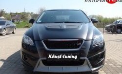 8 699 р. Накладка переднего бампера Khust-Tuning KIA Ceed 1 ED дорестайлинг, хэтчбэк 5 дв. (2006-2010)  с доставкой в г. Кемерово. Увеличить фотографию 3
