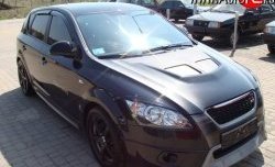8 699 р. Накладка переднего бампера Khust-Tuning KIA Ceed 1 ED дорестайлинг, хэтчбэк 5 дв. (2006-2010)  с доставкой в г. Кемерово. Увеличить фотографию 2
