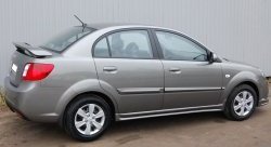 5 799 р. Спойлер GT Dynamics KIA Rio 2 JB дорестайлинг седан (2005-2009) (Неокрашенный)  с доставкой в г. Кемерово. Увеличить фотографию 2