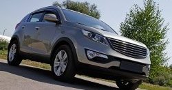 71 999 р. Решётка радиатора RA V1  KIA Sportage  3 SL (2010-2016) дорестайлинг, рестайлинг (Неокрашенная)  с доставкой в г. Кемерово. Увеличить фотографию 2