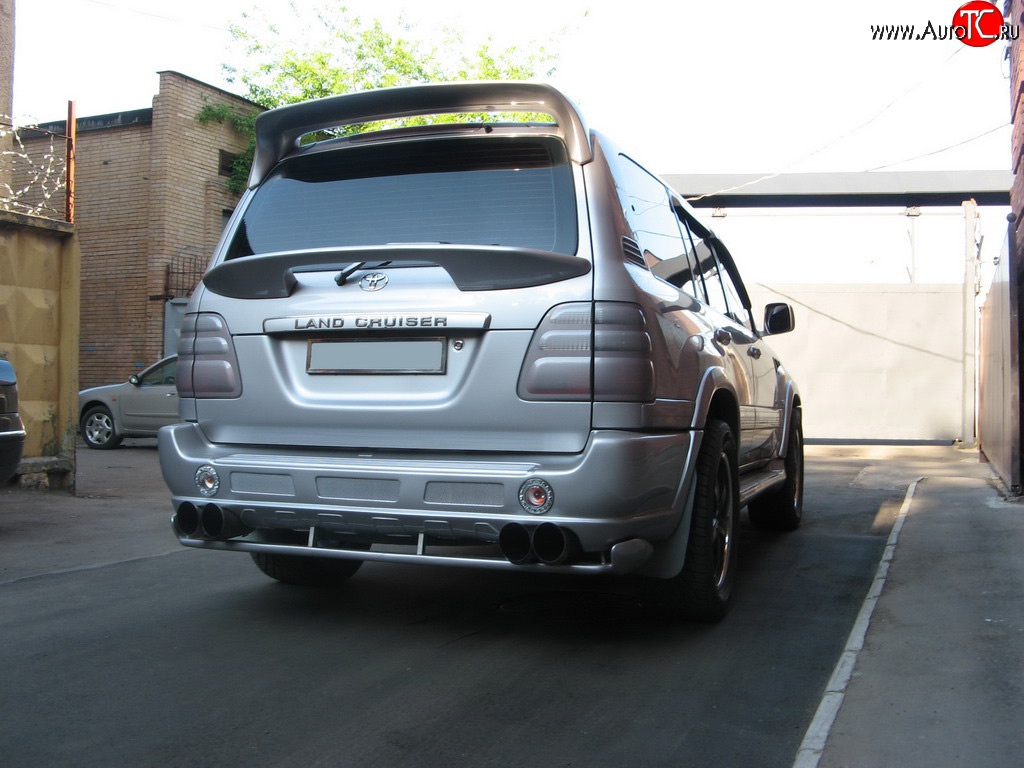 8 149 р. Спойлер-ручка Sport Toyota Land Cruiser 100 1-ый рестайлинг (2002-2005) (Неокрашенный)  с доставкой в г. Кемерово