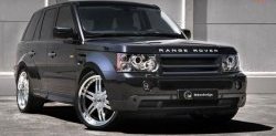 34 799 р. Накладки на колёсные арки HAMMAN  Land Rover Range Rover Sport  1 L320 (2005-2009) дорестайлинг (Неокрашенные)  с доставкой в г. Кемерово. Увеличить фотографию 2