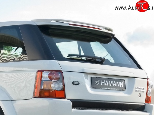 6 999 р. Спойлер HAMMAN  Land Rover Range Rover Sport  1 L320 (2005-2009) дорестайлинг (Неокрашенный)  с доставкой в г. Кемерово