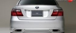 15 699 р. Накладка заднего бампера Wald Lexus LS460 XF40 дорестайлинг (2006-2009) (Неокрашенная)  с доставкой в г. Кемерово. Увеличить фотографию 4