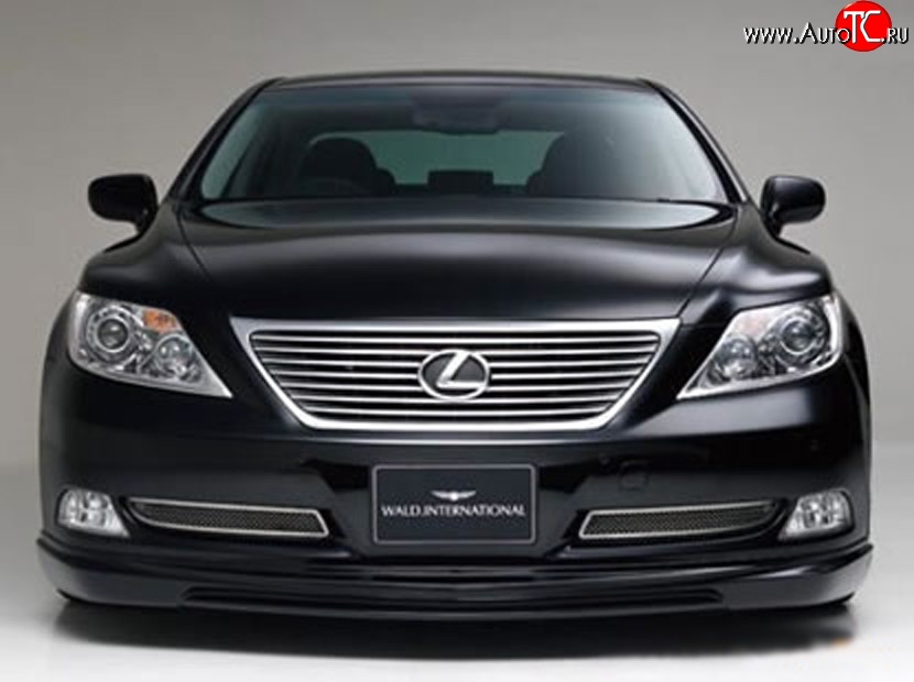 15 699 р. Накладка переднего бампера Wald Lexus LS460 XF40 дорестайлинг (2006-2009) (Неокрашенная)  с доставкой в г. Кемерово