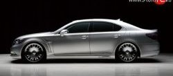 37 099 р. Передние крылья Wald Lexus LS460 XF40 дорестайлинг (2006-2009) (Неокрашенные)  с доставкой в г. Кемерово. Увеличить фотографию 3