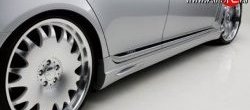 17 299 р. Пороги накладки Wald Lexus LS460 XF40 дорестайлинг (2006-2009) (Неокрашенные)  с доставкой в г. Кемерово. Увеличить фотографию 3