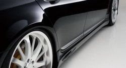17 299 р. Пороги накладки Wald Lexus LS460 XF40 дорестайлинг (2006-2009) (Неокрашенные)  с доставкой в г. Кемерово. Увеличить фотографию 4