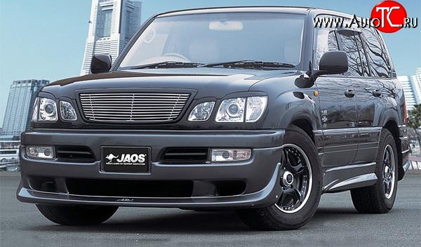 14 149 р. Накладка переднего бампера JAOS Style Lexus LX470 J100 дорестайлинг (1998-2002) (Неокрашенная)  с доставкой в г. Кемерово