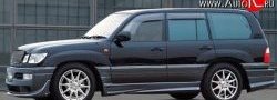 14 149 р. Накладка переднего бампера JAOS Style Lexus LX470 J100 дорестайлинг (1998-2002) (Неокрашенная)  с доставкой в г. Кемерово. Увеличить фотографию 3