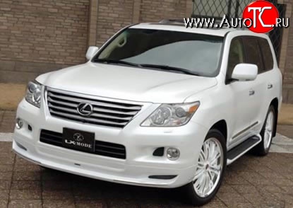18 449 р. Накладка переднего бампера LX Mode Lexus LX570 J200 дорестайлинг (2007-2012) (Неокрашенная)  с доставкой в г. Кемерово